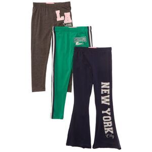 Freestyle Girls  American Girl 3Pk Legging, Blue